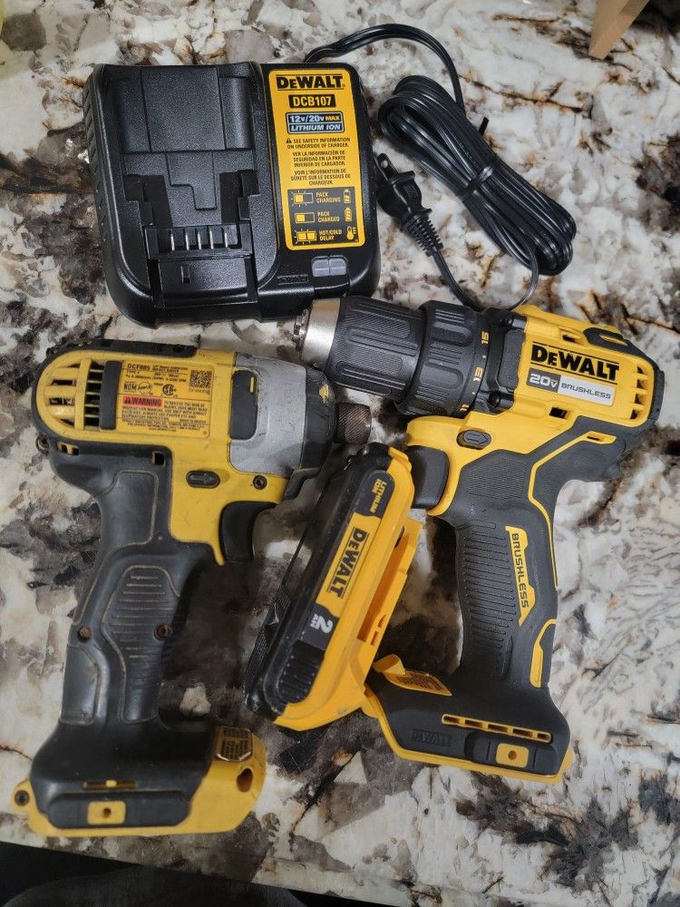 Dewalt Drills Kit 20v
