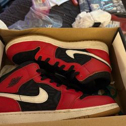 Jordan Black/fire Red-white Malachite 