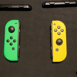 Nintendo Switch Controller Pair (Neon Green/Yellow)