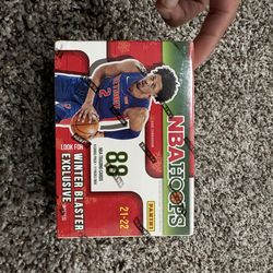 2021-22 Panini NBA Hoops Basketball Winter Holiday Blaster Box - Sealed