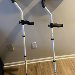 In Motion Adjustable Crutches 