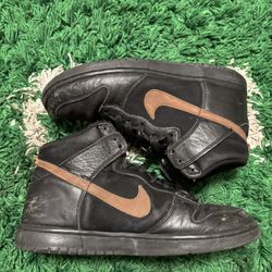 Nike Dunk High Rustic Black
