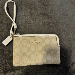 Vintage Coach Wristlet 