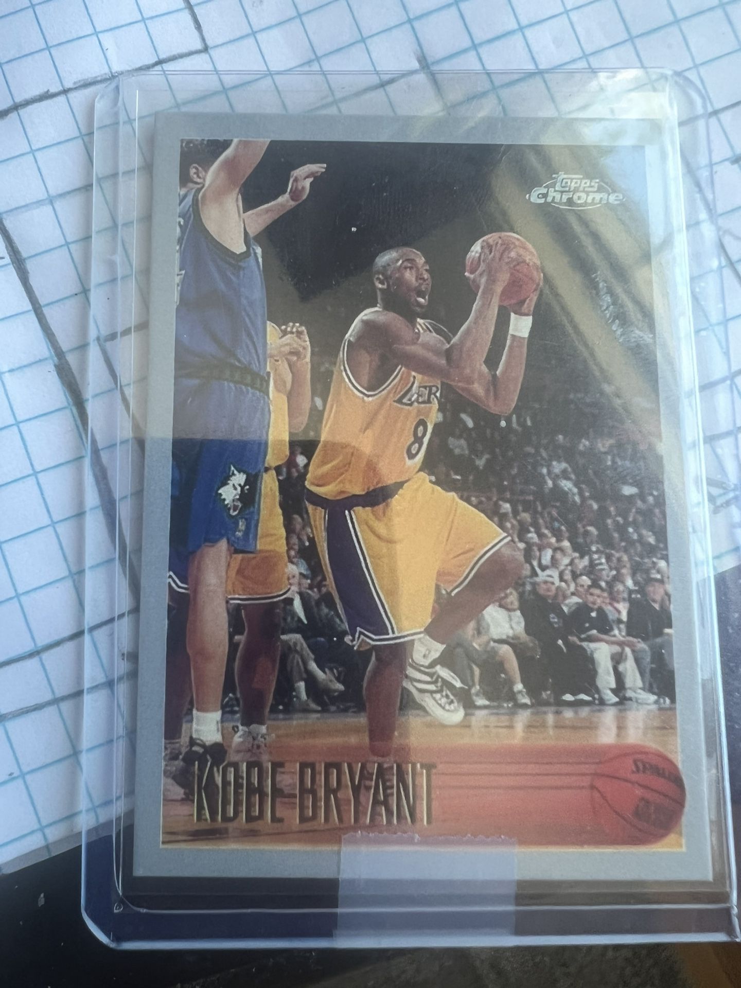 Kobe Bryant Rookie Card 1996 Topps Chrome 138