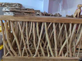 Unique solid wood table