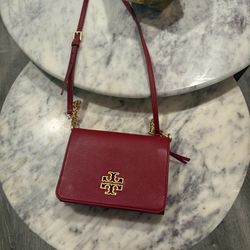 Red Tory Burch purse