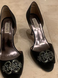 Badgley Mischka Open Toe Formal Shoes Size 9&1/2