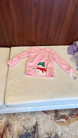 Snowman Christmas long sleeved shirt