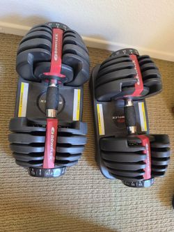 Blowflex Adjustable dumbells