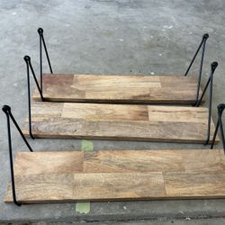 Wooden Shelves