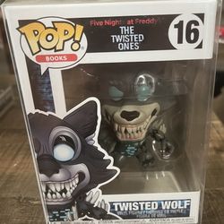Funko POP! Five Nights At Freddy's Twisted Wolf #16 with POP Protector