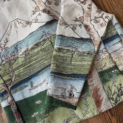 Woven Japanese style tapestry jacket