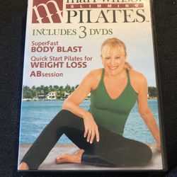 Mari Winsor Pilates 3 Disc DVD’s 