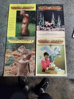Chip Chats Wood  Carving Magazines.