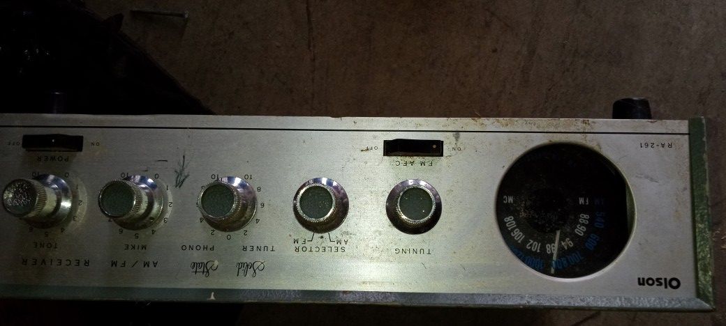 Olson Solid State AM/ FM Receiver 