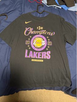 2020 Lakers Championship Nike T Shirt (Men’s medium)
