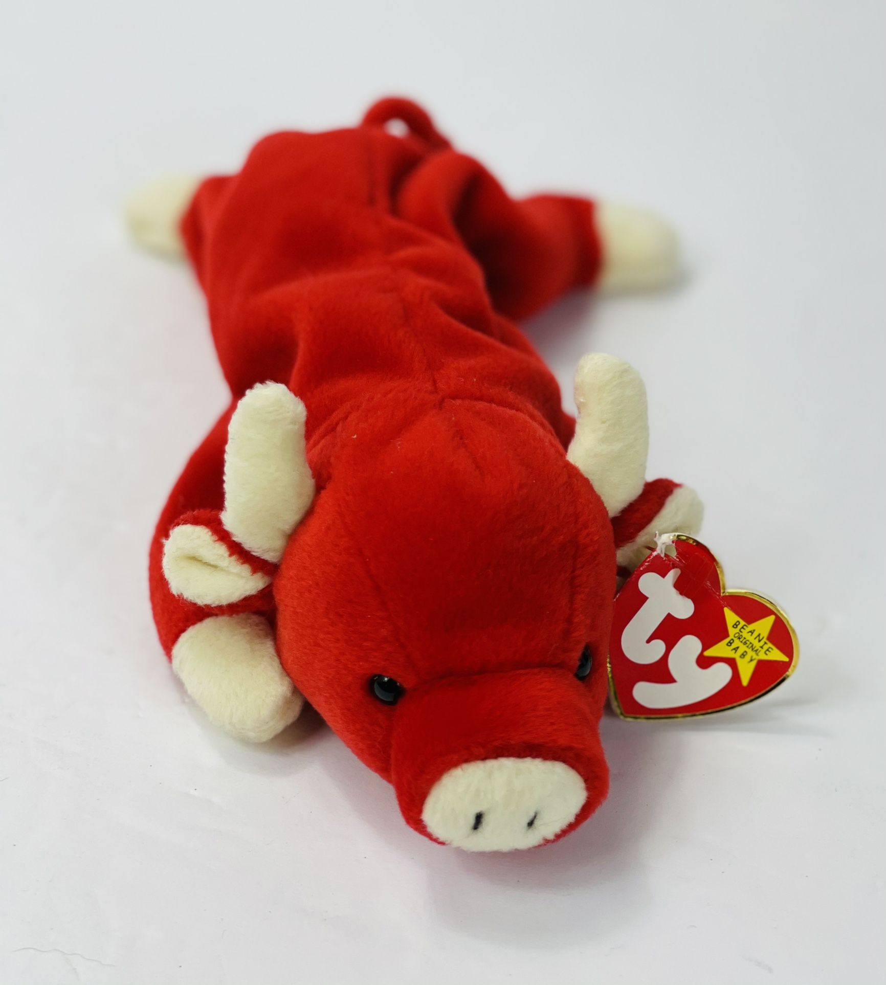 Ty Beanie Baby Snort the bull 1995 with tags