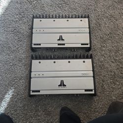 JL Audio Slash Amplifier Amp 500/1 And 300/4