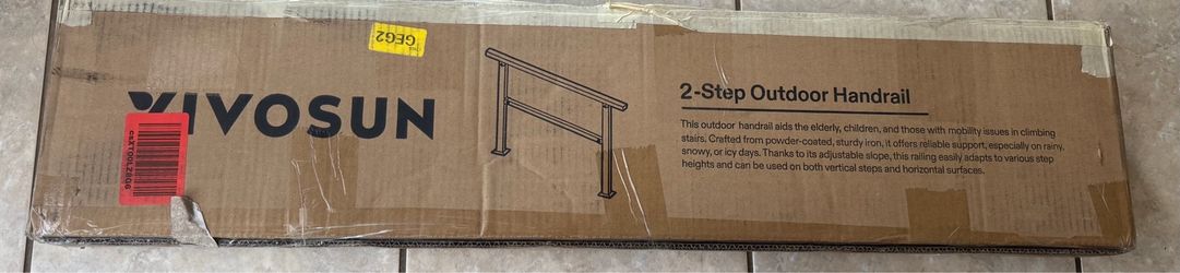 2-Step Stair Handrail