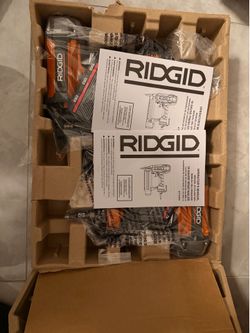 Rigid 2 Tool Set 18 Gauge Brad Nailer And18 Gauge  Finish Stapler