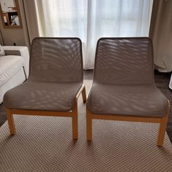 Cloth Mesh Woden Chair