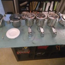 (6) 6" RECESSED CEILING LIGHT FIXTURE UNITS 