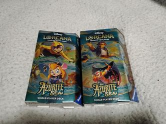 Disney lorcana card game decks