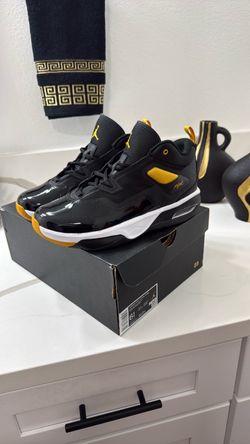 Jordan Stay Loyal 3 Black Gold Sneakers