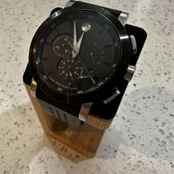 Movado Watch Men Rubber Band 