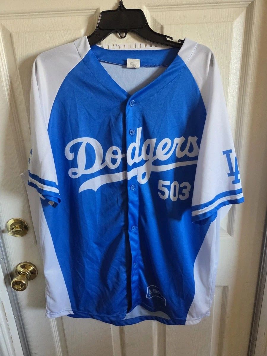 Dodgers Salvadoran Heritage Jersey Size M