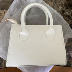 Small White Purse