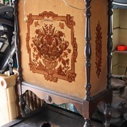 Antique Speaker Console 