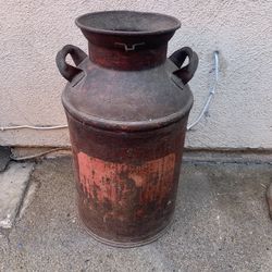 Metal Milk Jug Container