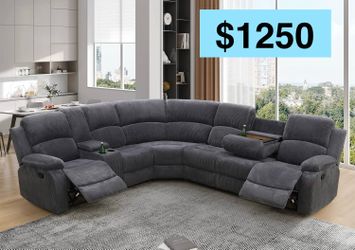 BRAND NEW -Free Delivery. Reclining Sectional, Sofa , Couch