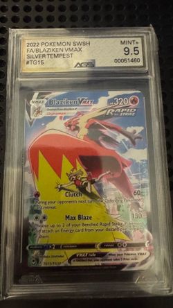 Blaziken VMAX Mint+9.5 2022