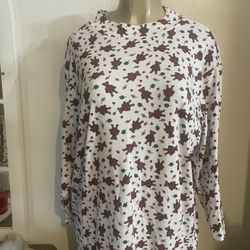 Basic. Edition  Turtleneck Top Womens  2x Long Sleeve Knit