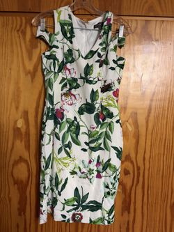 Donna Rocco Cold Shoulder Dress Size 4