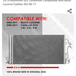 Cadillac Dts Buick Lucerne Ac Condenser 