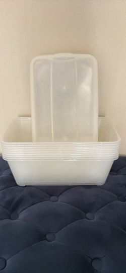 8 clear  shoes boxes with lid