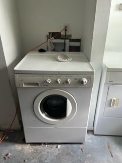 Washer and dryer