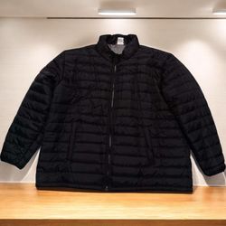 Jack Frost MEN'S Black ZIP JACKET Size : XXL  RN# 84890