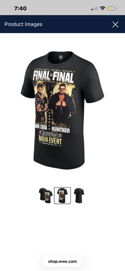 WWE John Cena Saturday Night’s Main Event Final Match Cena VS Gunther Shirt 