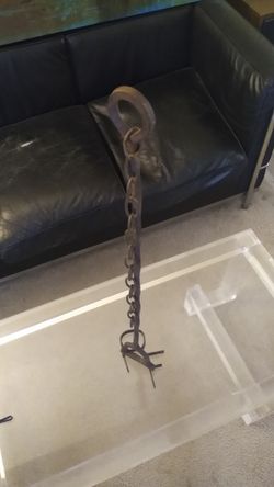 Branding iron - initials RF
