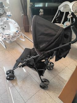 3D mini summer black stroller