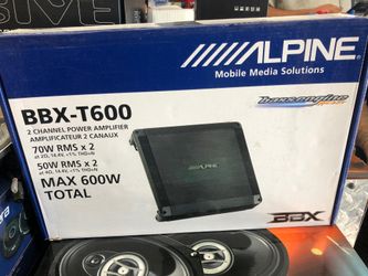 Alpine 600 MAX 2 ch BBX -T600