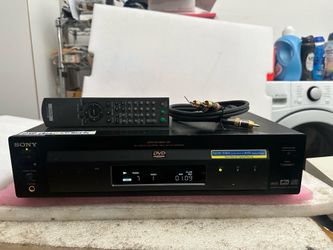 Sony DVP-S7700 Audio Video DVD/CD Player Reference Series *Read