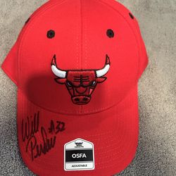 Chicago Bulls signed hat