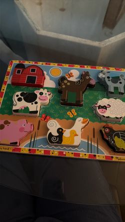 Melissa & Doug animal puzzles