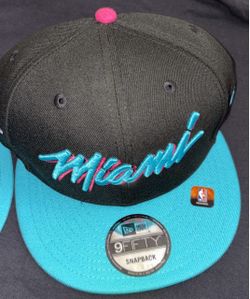 New Era 9Fifty Miami Heat Snapback Cap