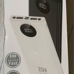 10,000 mah power bank - fast charger with aluminum alloy housing